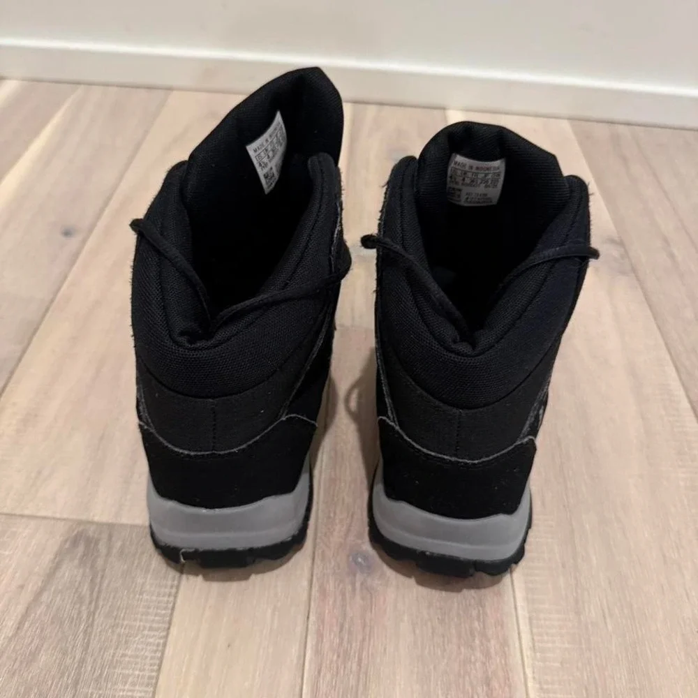 Adidas Terrex black hiking boots Sz 4.5 y #hiking #outdoor